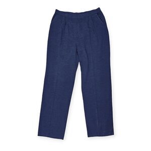 St. John Collection Blue Heavy Knit Pants Women's‎ Size 14